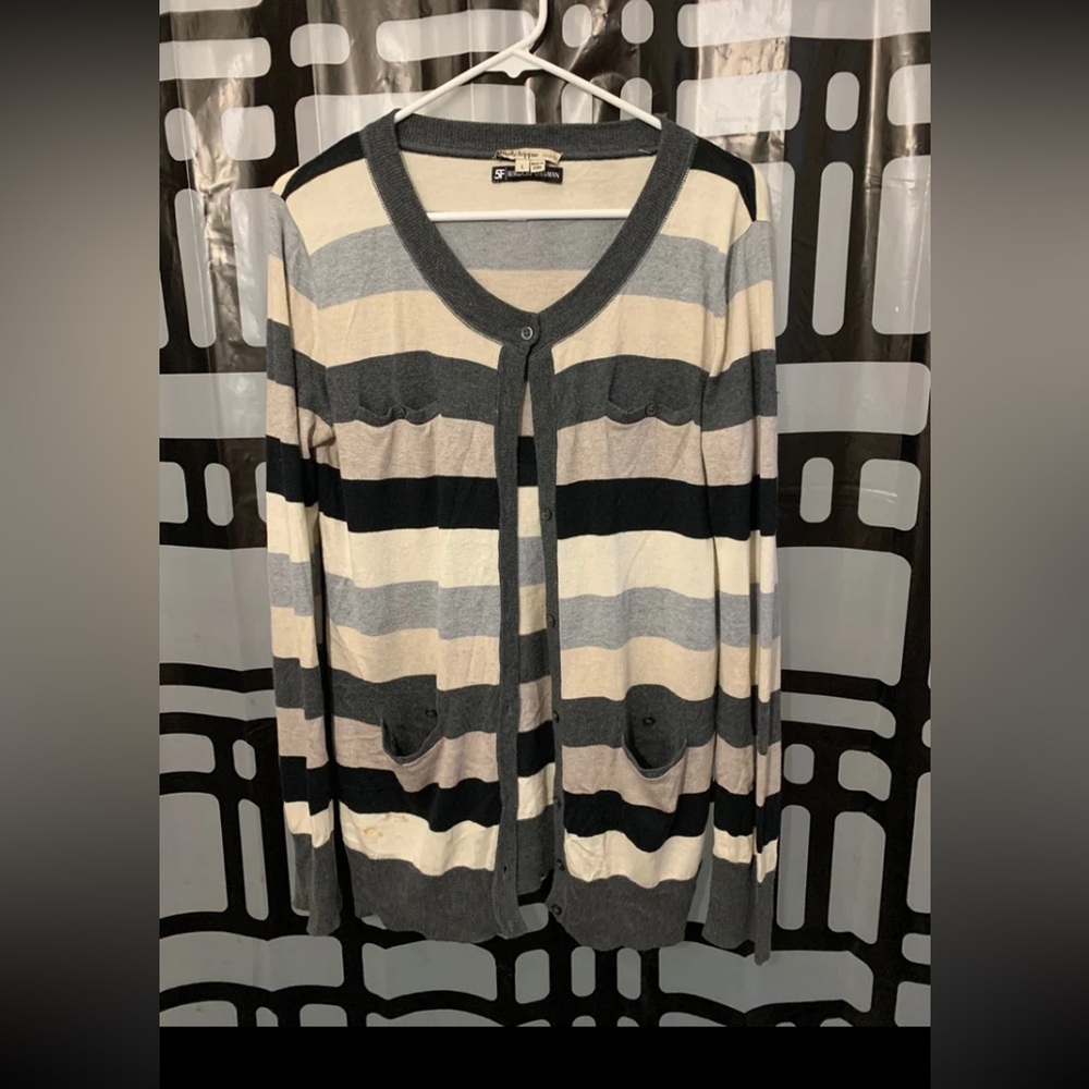 🔥5/25Haute Hippie Cardigan Sweater Sz L